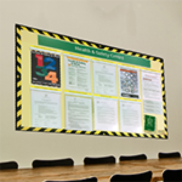 Metro and Food Basics Health and Safety Boards