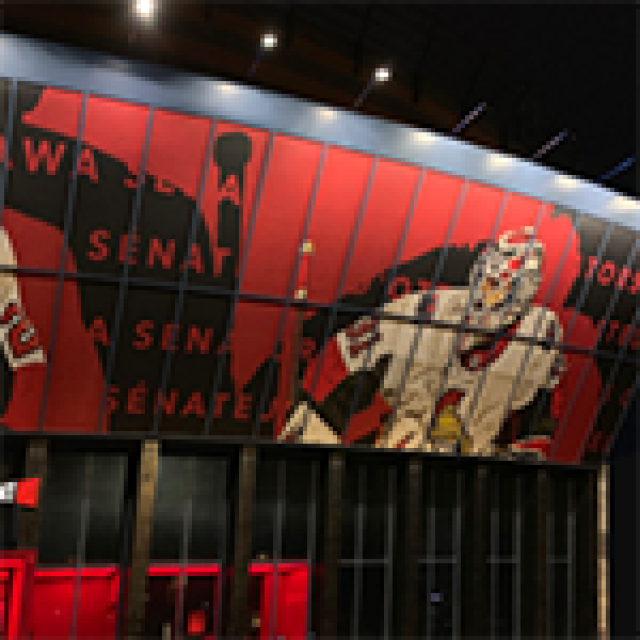 Wall Display-Canadian Tire Centre